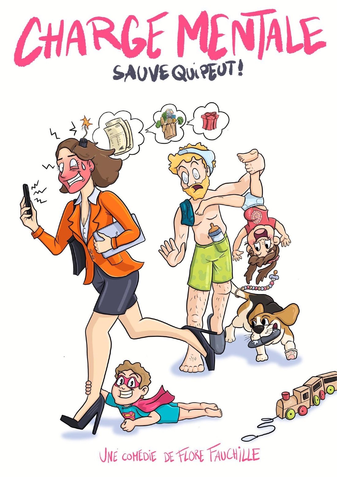 Charge mentale ; sauve qui peut ! , Salle Edith Piaf, Châteauroux, 14