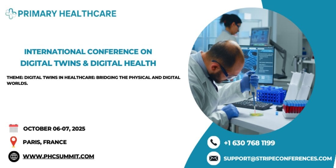 International Conference on Digital Twins & Digital Health, 6 October | Event in Paris | AllEvents