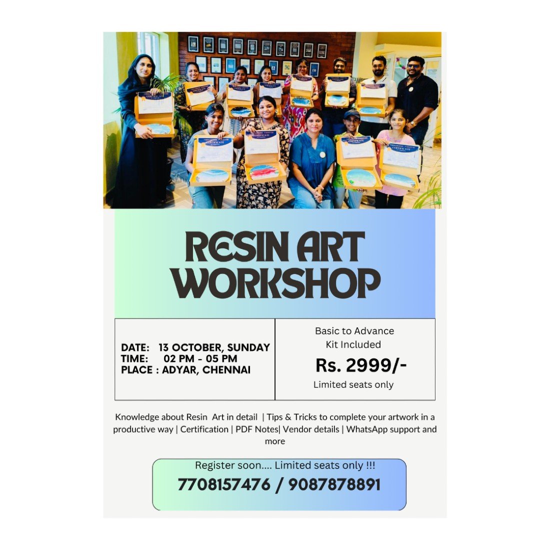 Resin Art Offline Tickets, Pepperfry Furniture Shop/Store in