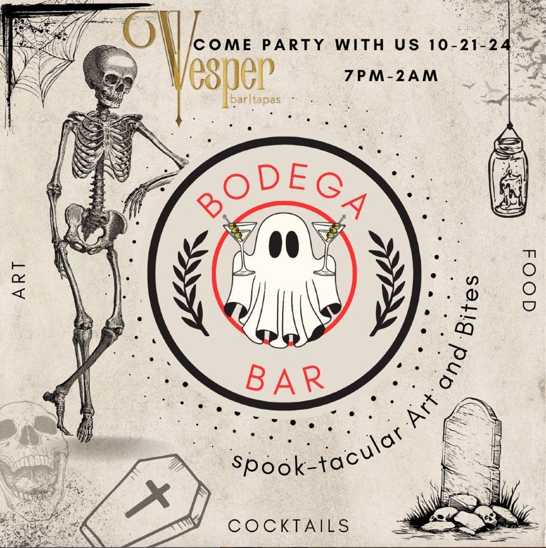 Spectre and Spirits Bodega Bar Bash at Vesper, Vesper, Atlanta, 21