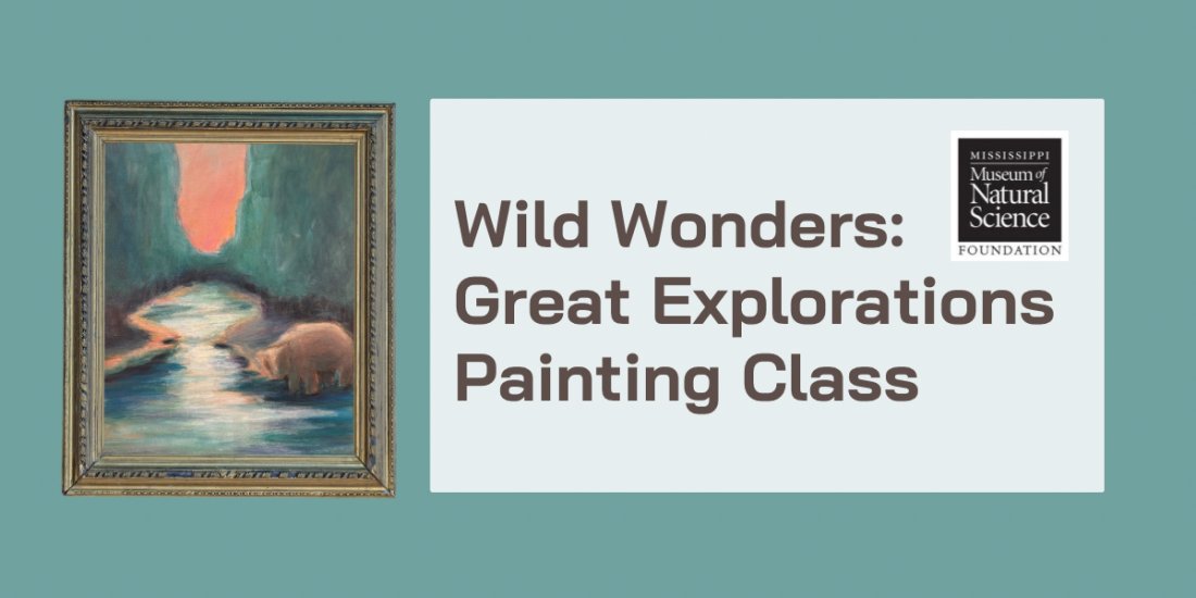 Wild Wonders Painting Mississippi ClassRiver Bear Reflections