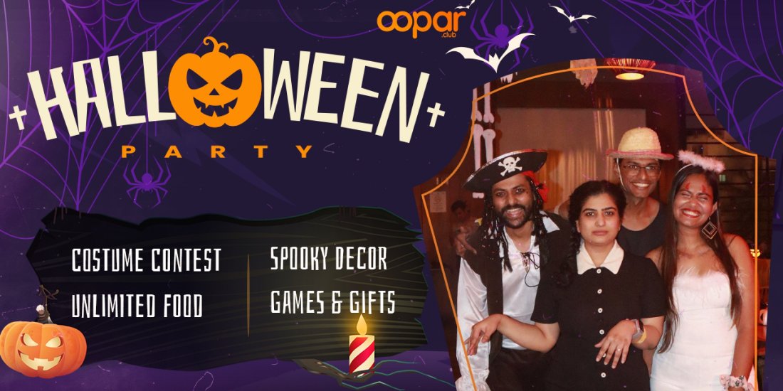Oopar Halloween Party Tickets, Dhwani, Bangalore, 27 October 2024