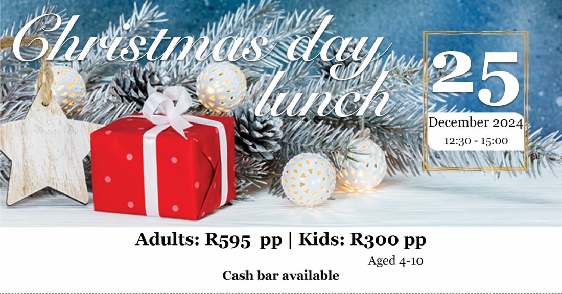 Christmas Day lunch at The Royal Hotel, Durban