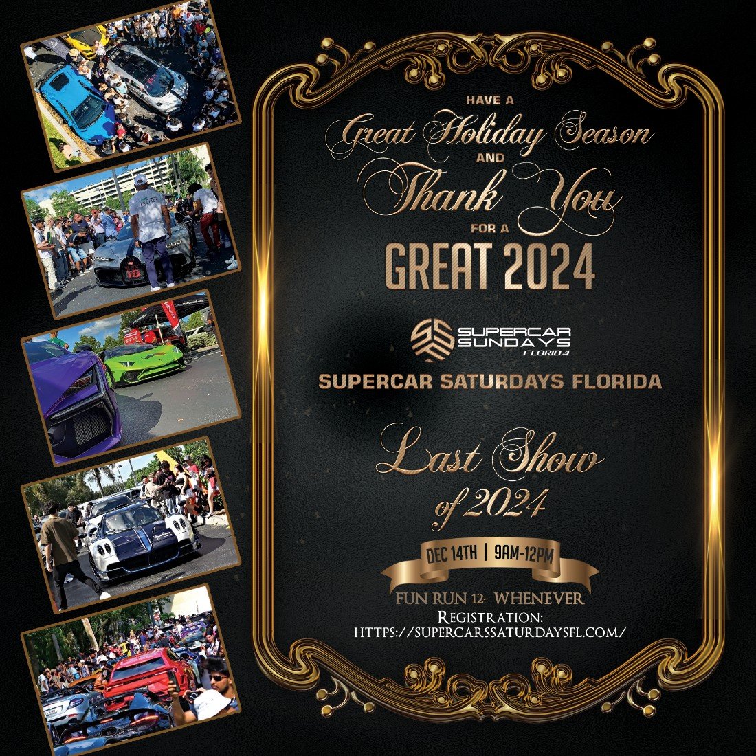 Supercar Saturdays Florida Car Show at Seminole Hard Rock, Seminole ...