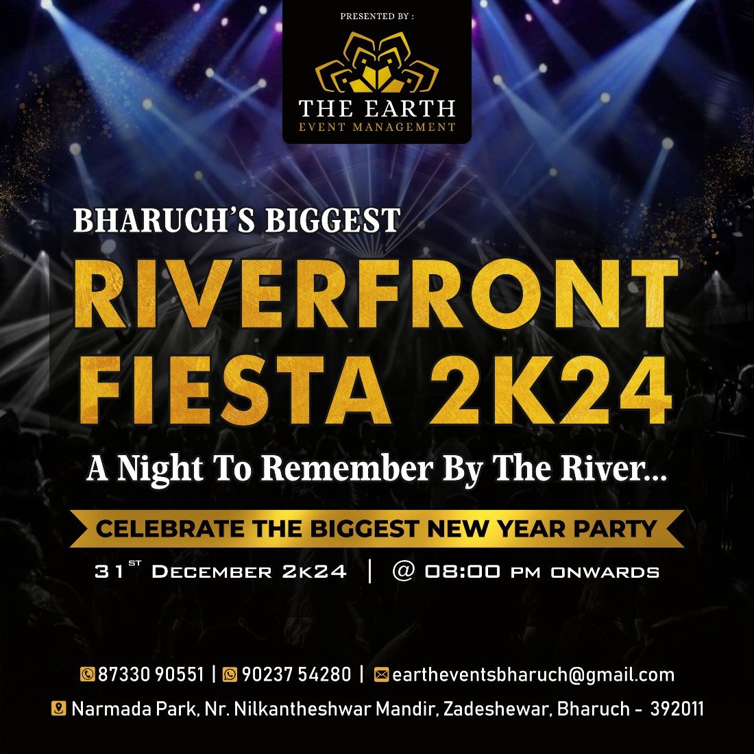 River Fiesta 2k24 Tickets, Narmada Park, Sardar Bridge, Ganesh