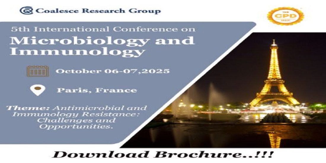 5th International Conference on Microbiology and Immunology, 6 October | Event in Paris | AllEvents