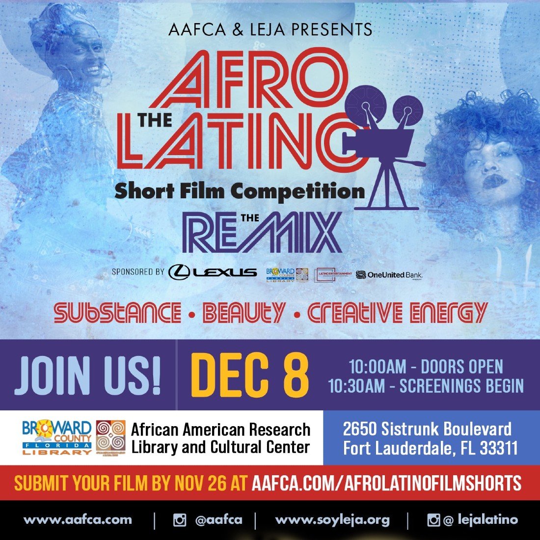 The Afro-Latino Short Film Competition REMIX, African American 