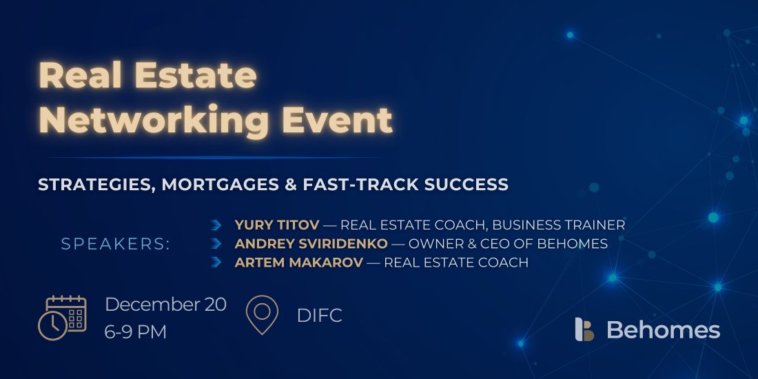 Real Estate Networking Event: Strategies, Mortgages & Fast-Track