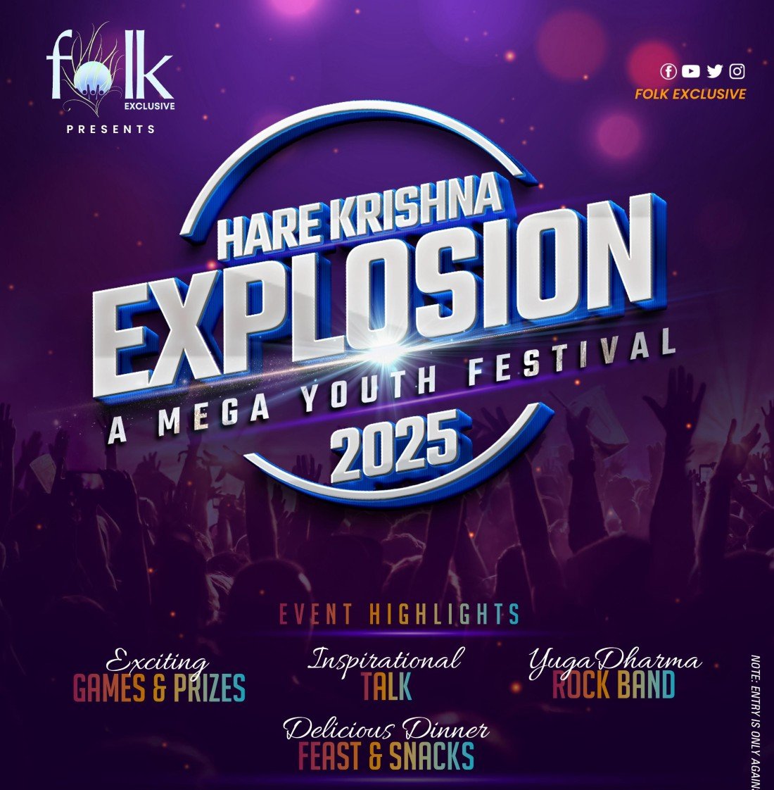 EXPLOSION 2025 NYE Bash 2025 Hyderabads Biggest New Year Party