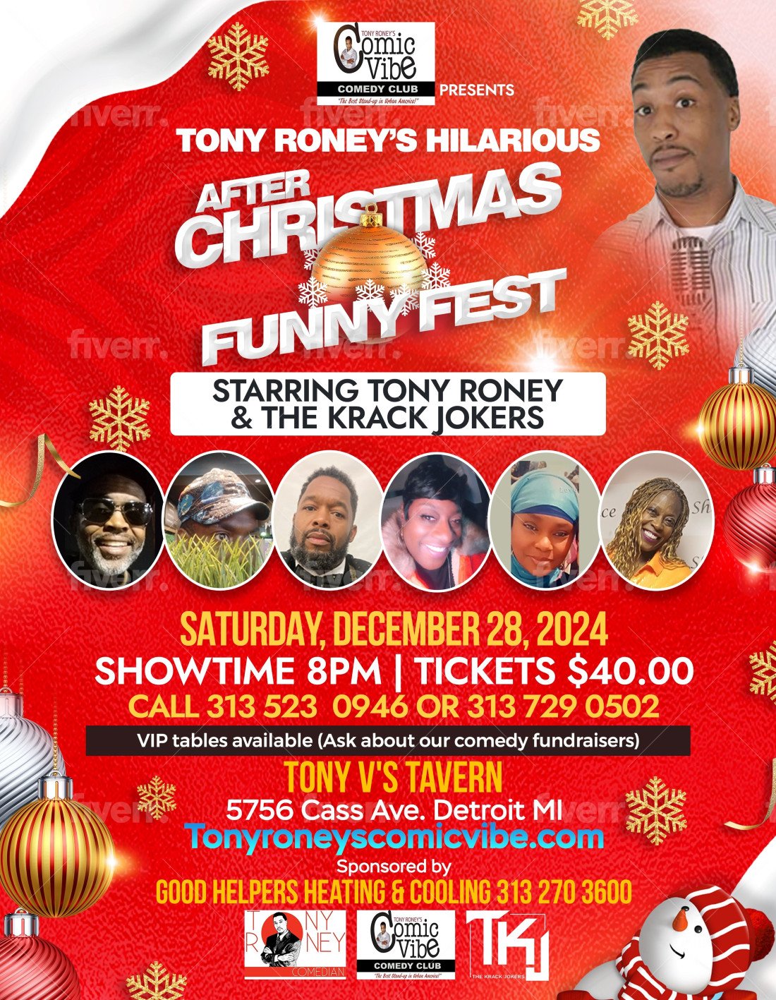 Tony Roney Presents THE KRACK JOKERS 
