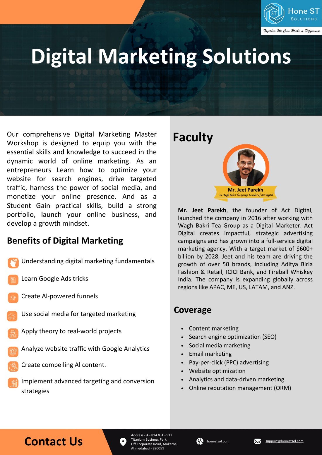 Digital Marketing Solutions, A - 814 & A - 913 Titanium Business Park ...