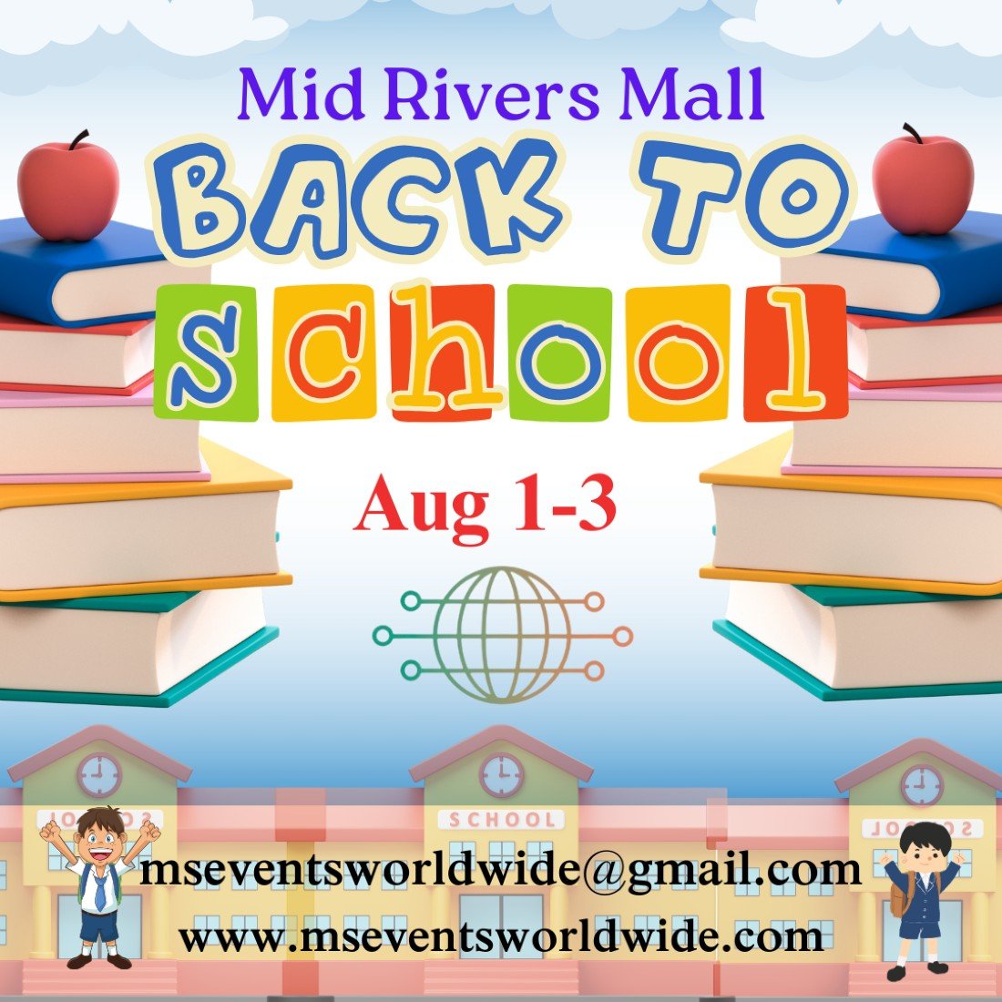 Back 2 School - Mid Rivers Mall, Mid Rivers Mall, Saint Peters, 1 ...