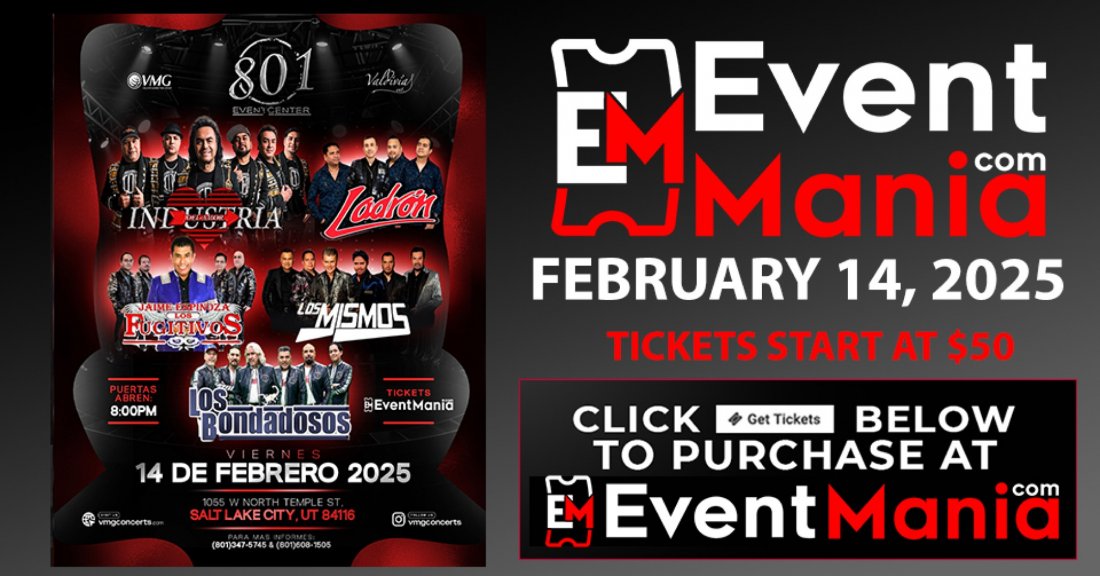 Industria del Amor, Ladron, Los Fugitivos y mas! Salt Lake City, UT