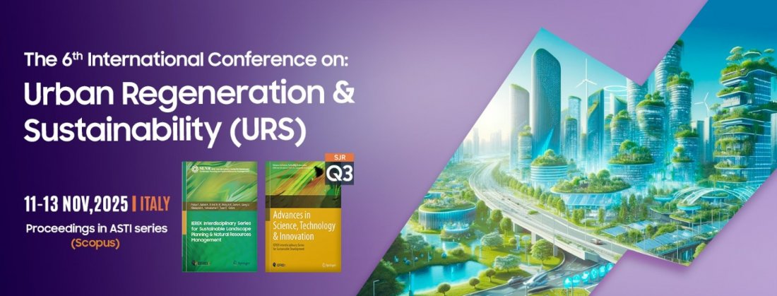 Urban Regeneration and Sustainability (URS) - 6th Edition, 11 November | Event in Rome | AllEvents
