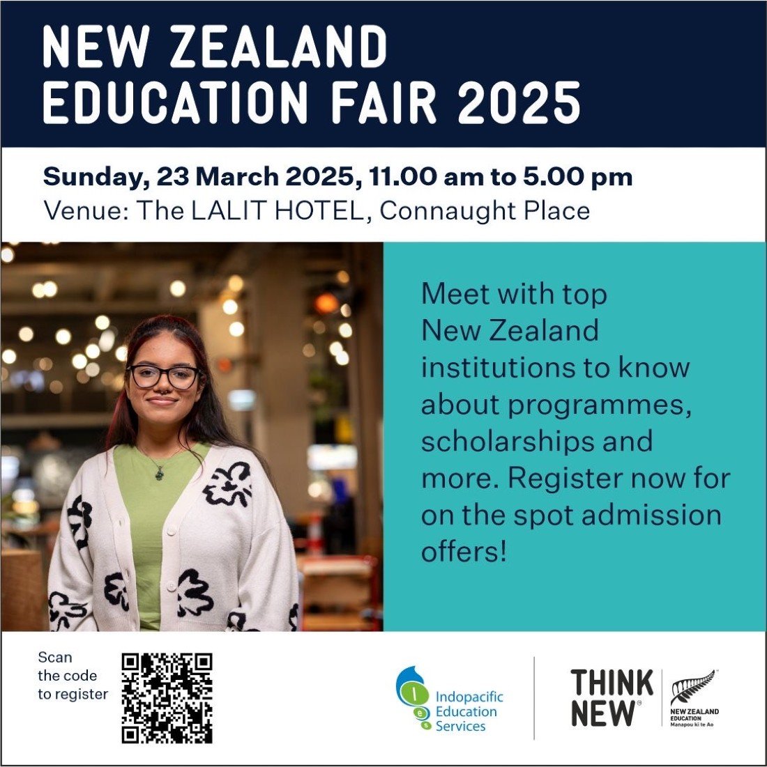 NEW ZEALAND EDUCATION FAIR 2025 Tickets, The Lalit New Delhi, 23 March 2025 AllEvents