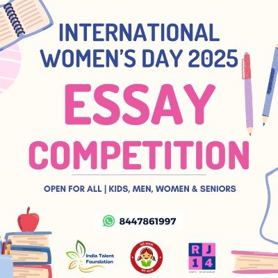 All India Online Essay Competition - International Womens Day 2025 ...