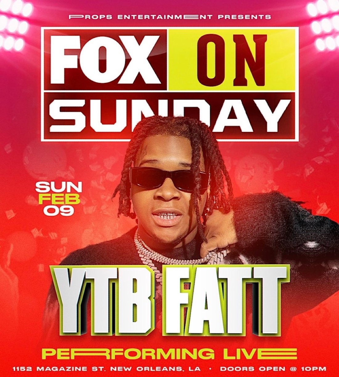 YTB FATT PERFORMING LIVE!! FOXX ON SUNDAY, 1152 Magazine st, New ...