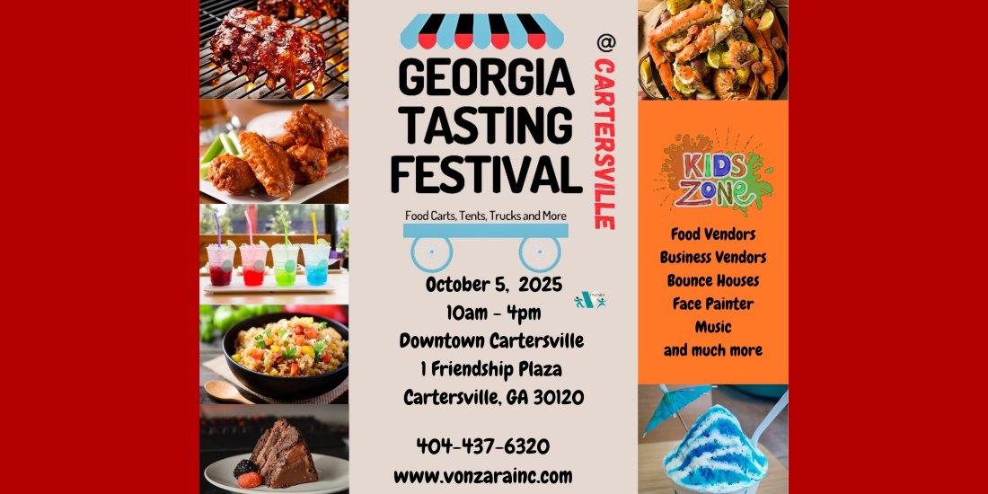 Georgia Tasting Festival 2025 - Cartersville GA, 5 October | Event in Cartersville | AllEvents