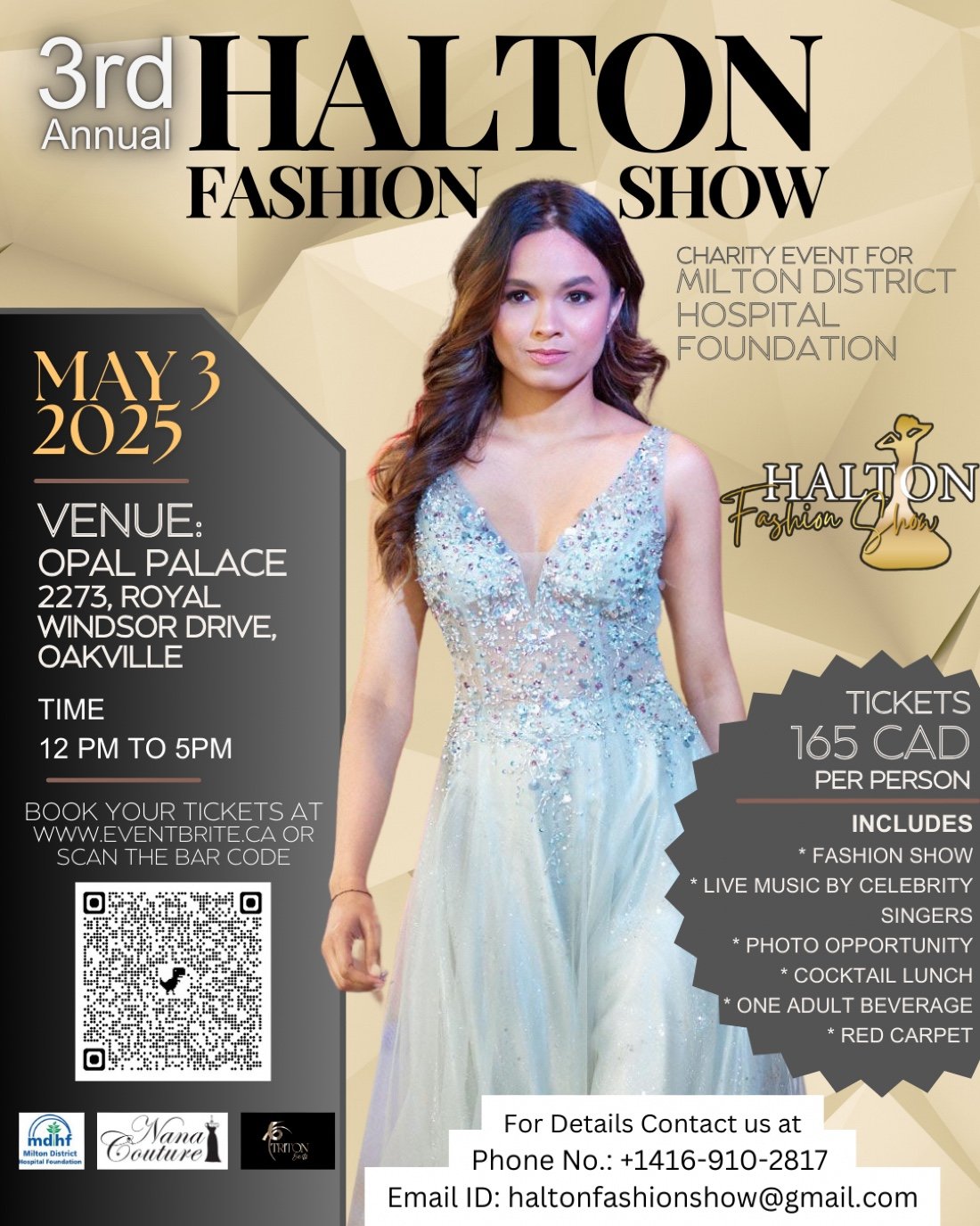 Halton fashion show , 3 May | Event in Oakville | AllEvents