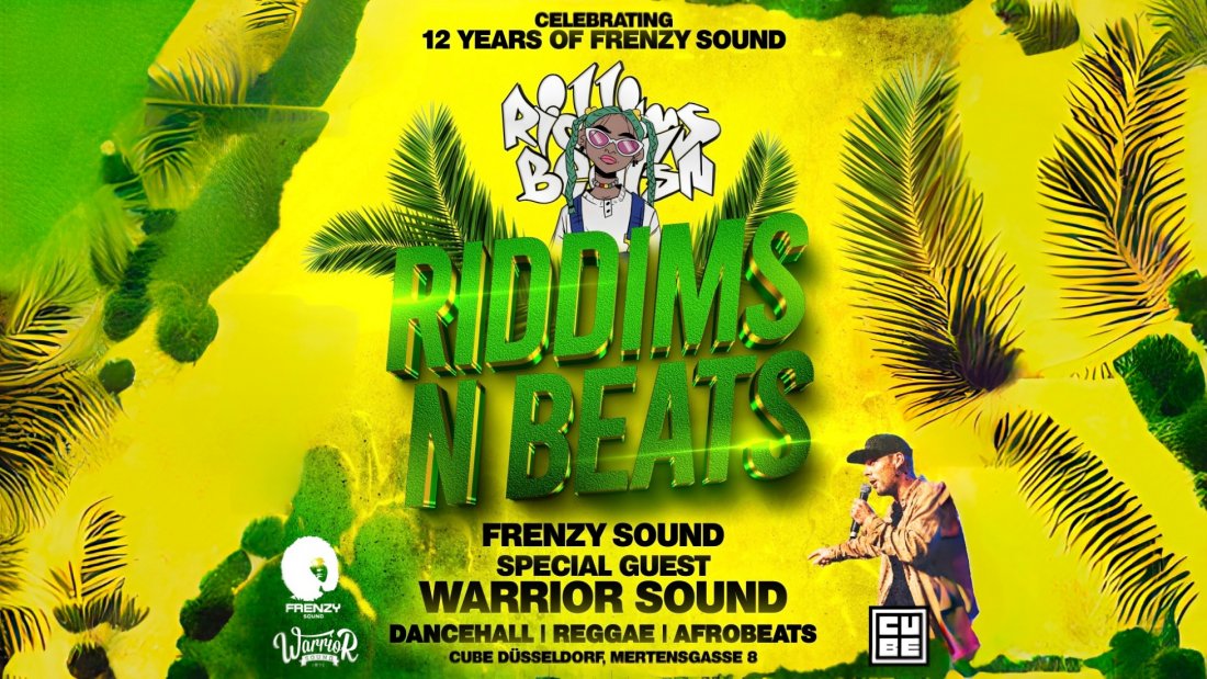 RiddimsNBeats I Frenzy 12 Year Anniversary with WARRIOR SOUND I ...