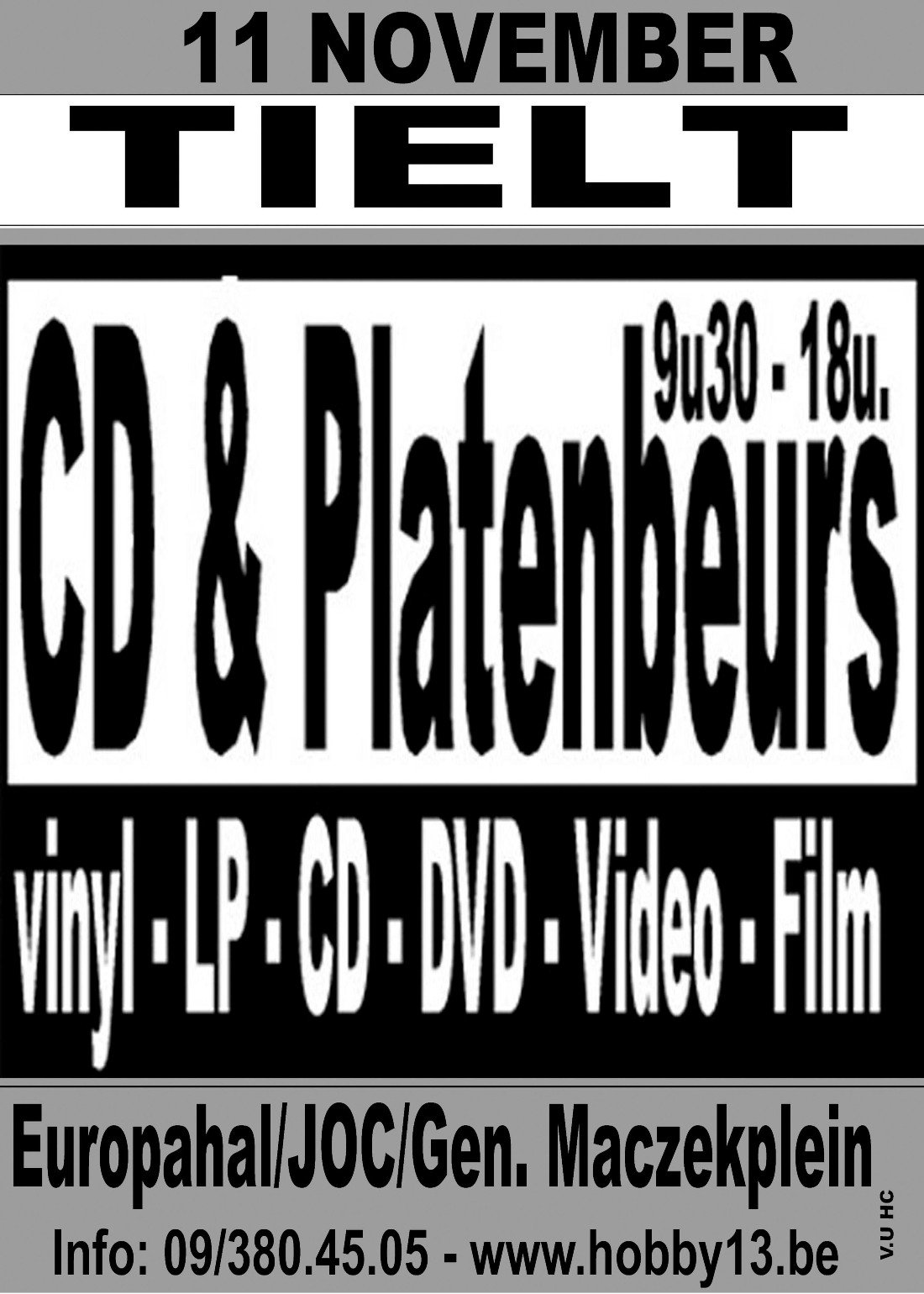 CD & Platenbeurs, 11 November | Event in Tielt | AllEvents