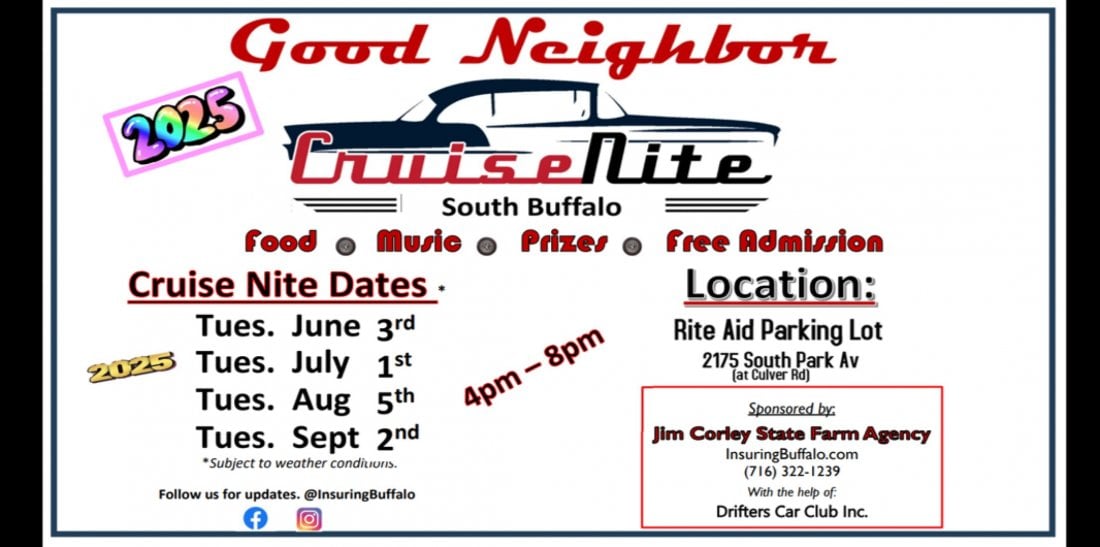 Good Neighbor Cruiase Nite | Event in Buffalo | AllEvents