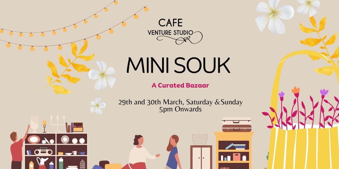 Mini Souk Bazaar, Café Venture Studio, Shree Dada Jinanand Suri Marg ...