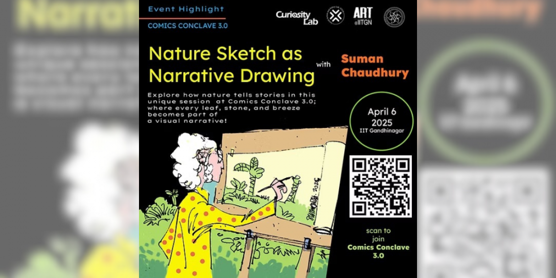 Nature Sketch as a Narrative Drawing || Comics Conclave 3.0, Indian ...