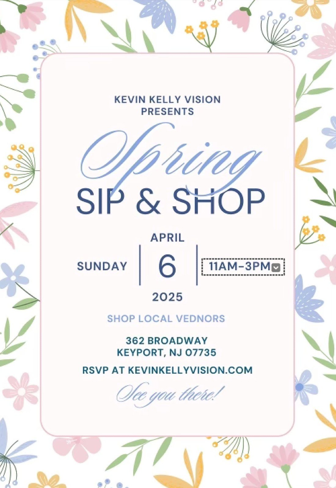 Kevin Kelly Vision Presents Spring Sip N Shop, Kevin Kelly Salon ...