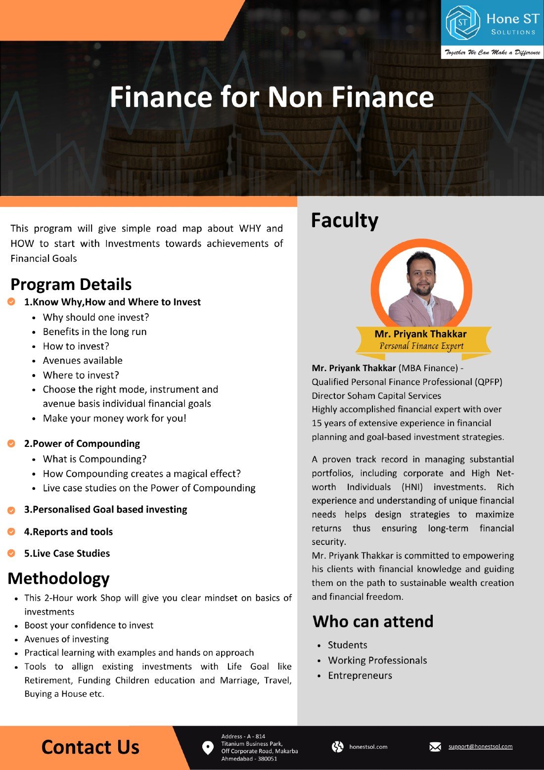 Finance For Non Finance, 22 August | Event in Ahmedabad | AllEvents
