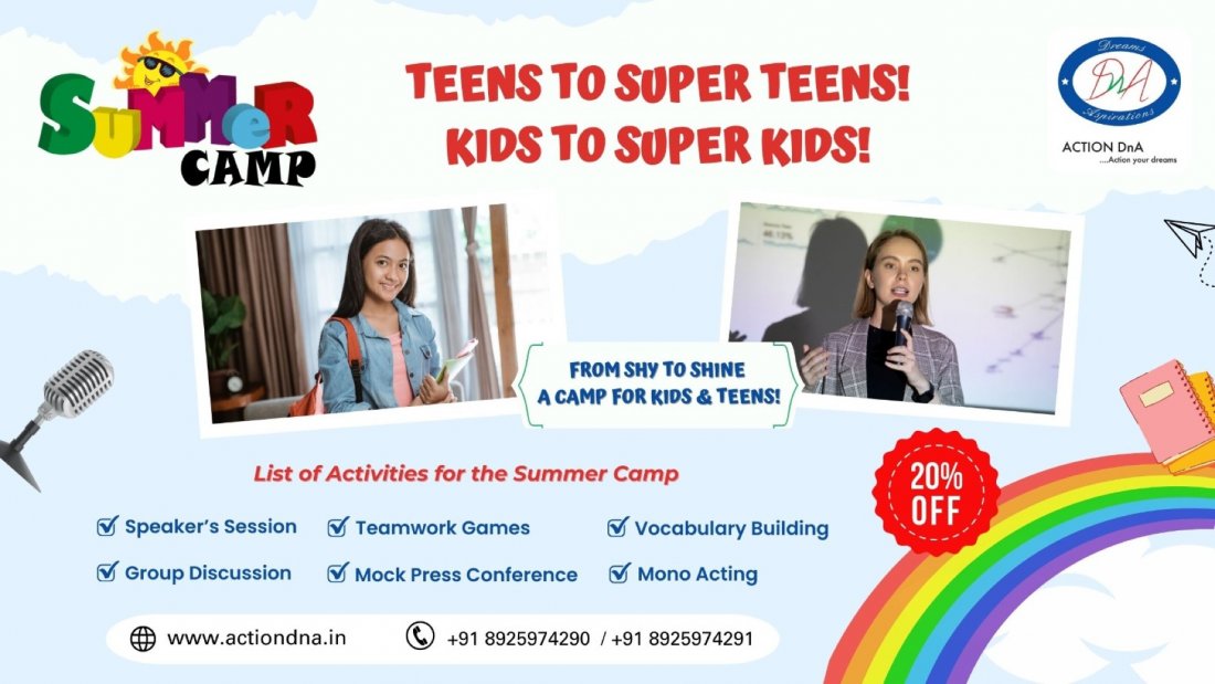 Summer Camp on Personality Development & Public Speaking for Teens (Guduvancheri & Maraimalai Nagar)