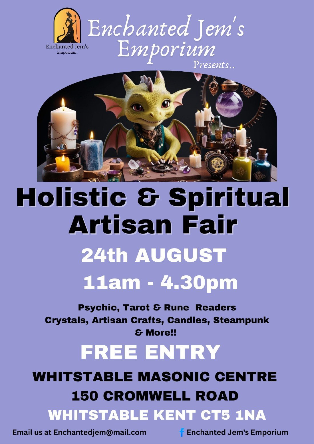 Holistic and Spiritual Artisan Fair , 24 August | Event in Whitstable | AllEvents