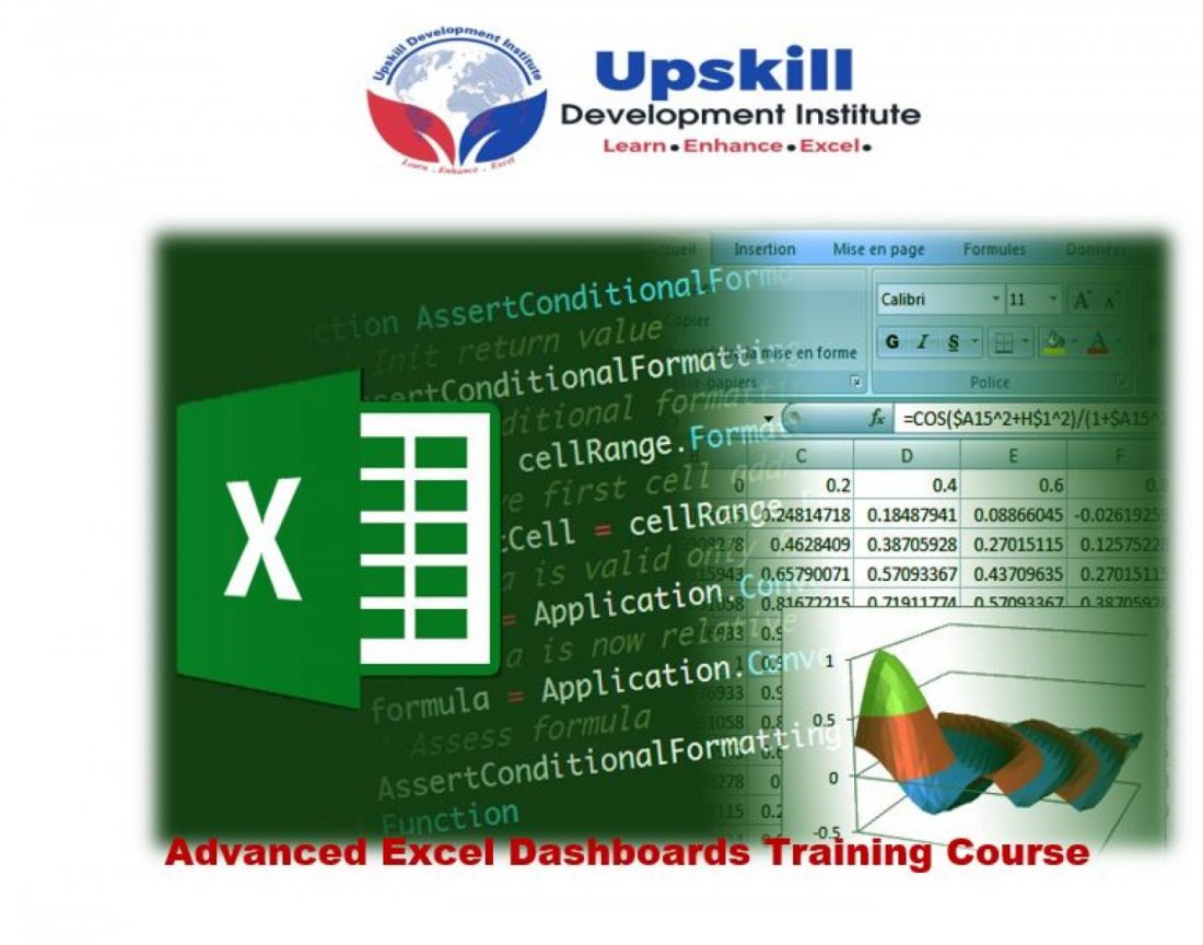 Advanced Excel Dashboards Training Course, Nairobi, 12 May to 16 May ...