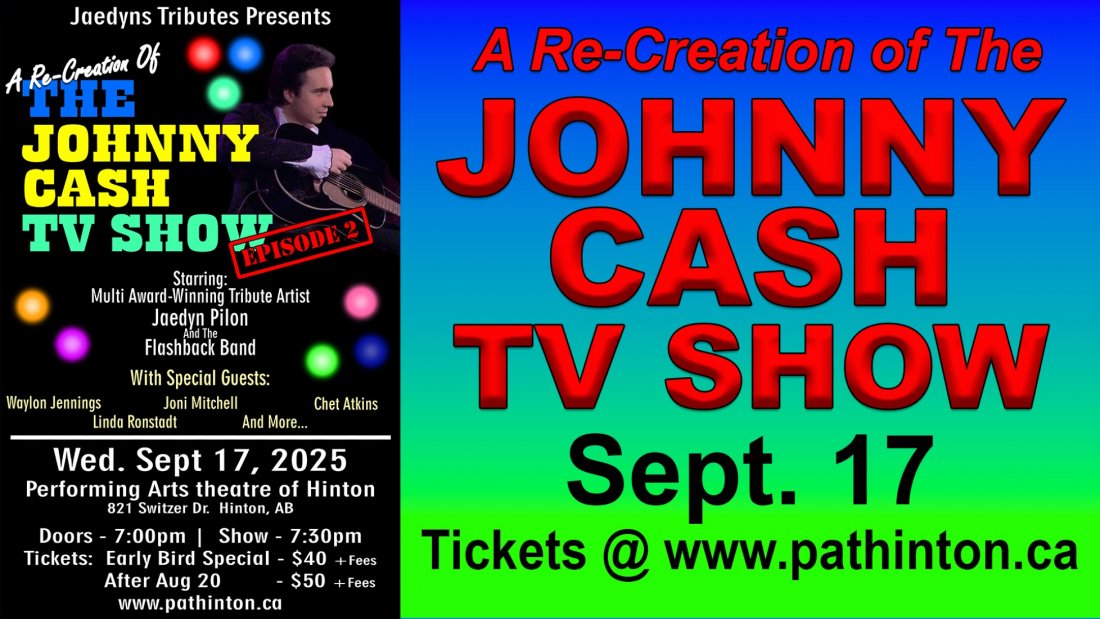 The Re-Creation of THE JOHNNY CASH TV SHOW Episode 2, 17 September | Event in Hinton | AllEvents