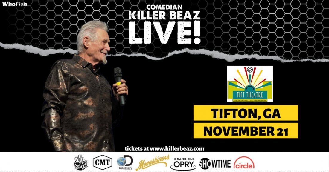 Comedian & “Moonshiner” Killer Beaz Coming to Tifton, GA - Best Buzz in Town!, 21 November | AllEvents