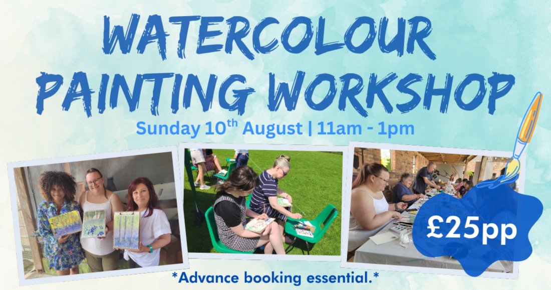 Watercolour Painting Workshop, 10 August | Event in Wetley Rocks | AllEvents