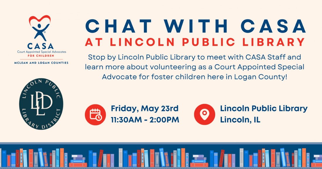 Chat with CASA at Lincoln Public Library, Lincoln Public Library ...