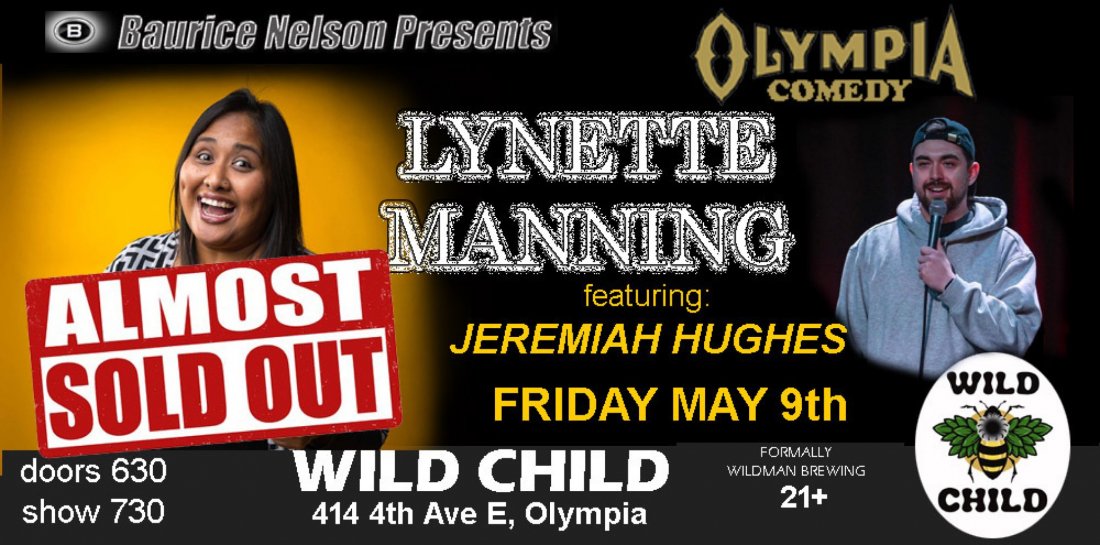MANNING COMEDY NIGHT, Wild Child, Olympia, 9 May 2025 AllEvents