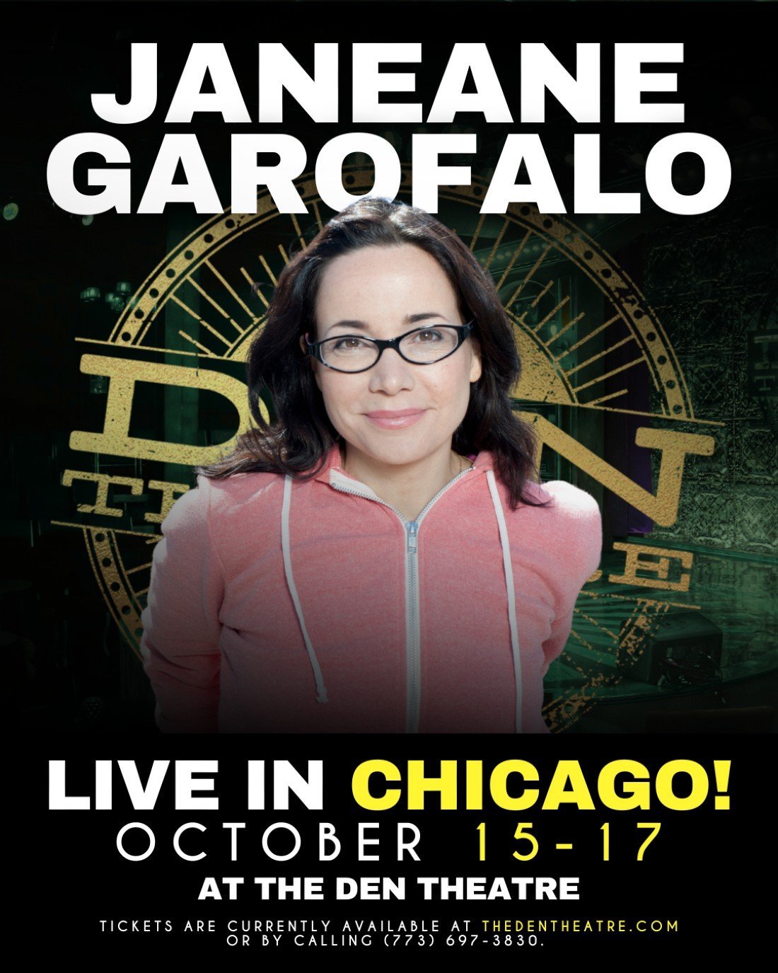 Janeane Garofalo LIVE in CHICAGO, 15 October | Event in Chicago | AllEvents