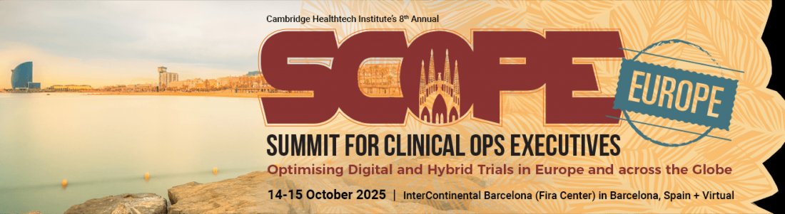 SCOPE Europe: Summit for Clinical Ops Executives 2025 , 14 October | Event in Barcelona | AllEvents