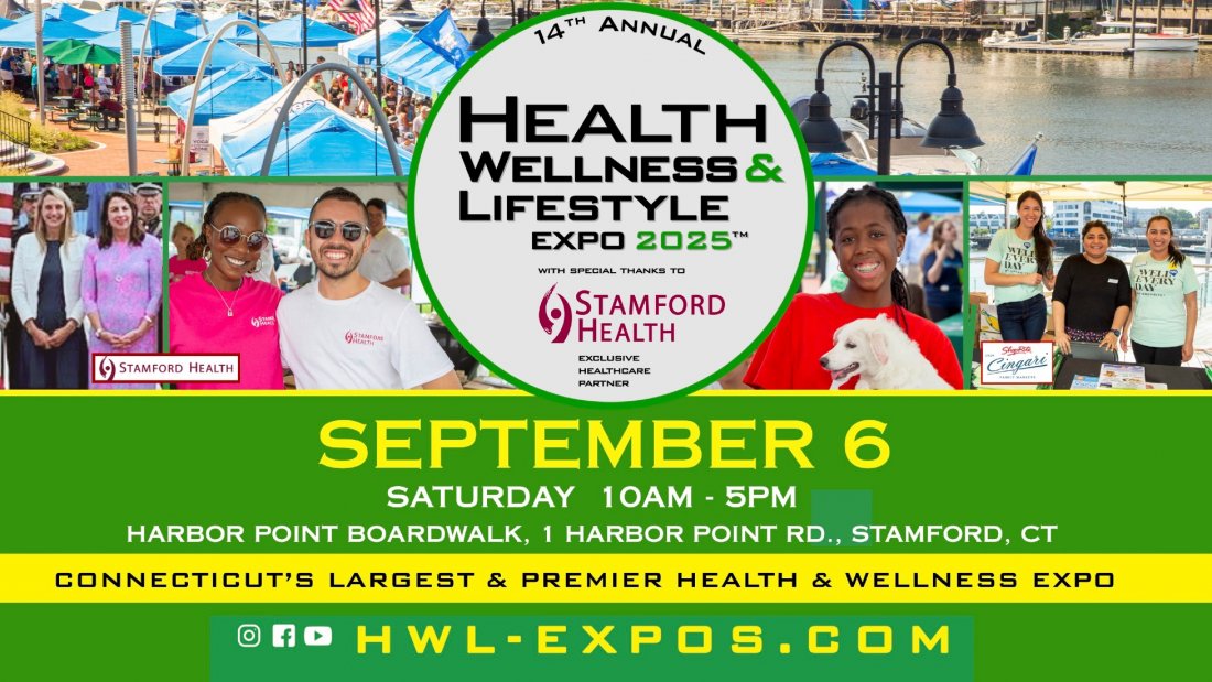 14th Annual Health Wellness & Lifestyle Expo 2025 with special thanks to Stamford Health, 6 September