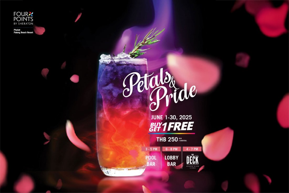 Celebrate Pride Month at Four Points by Sheraton Phuket Patong Beach Resort