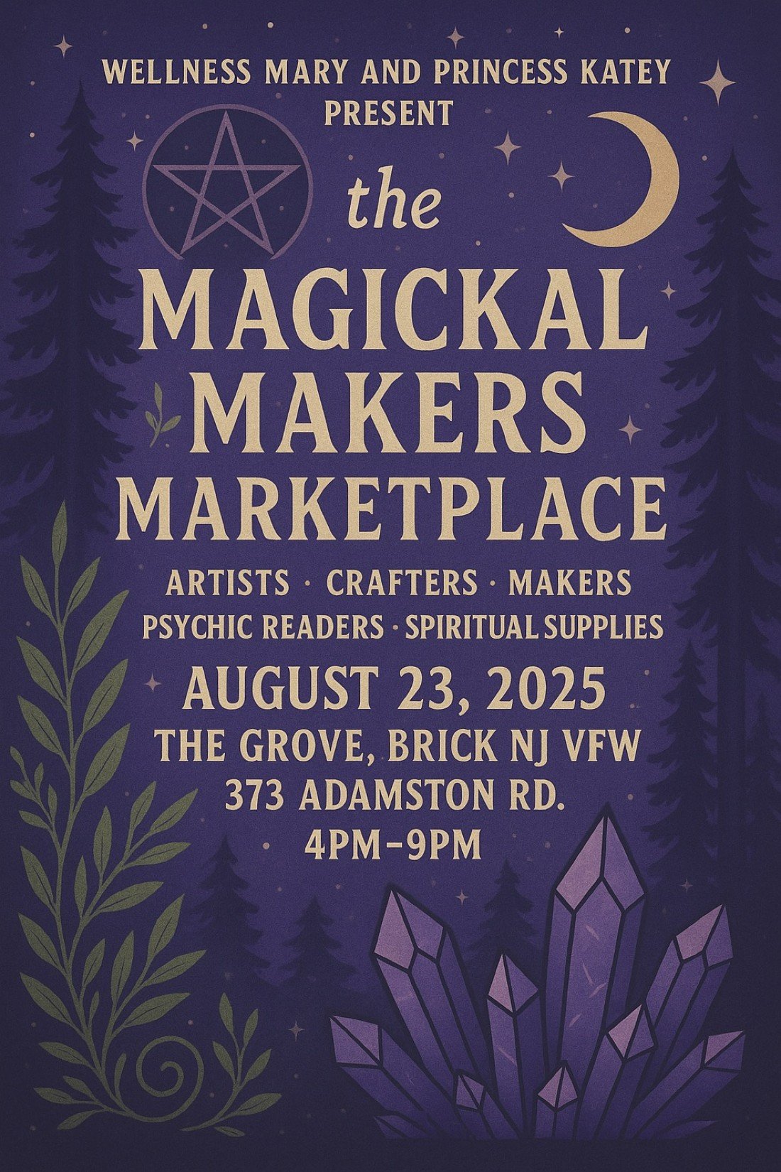 Magickal Makers Marketplace, 23 August | Event in Brick | AllEvents
