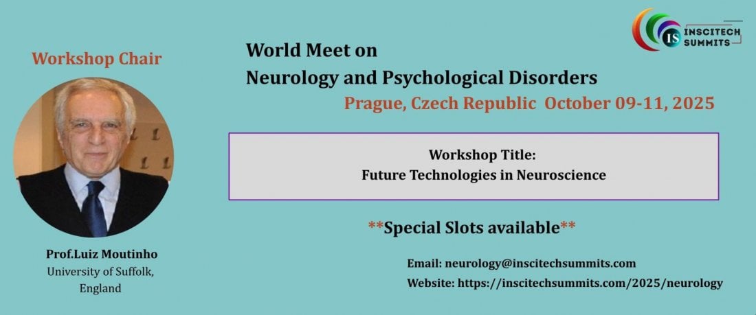 World Meet on Neurology and Psychological Disorders WMNPD2025, 9 October | Event in Prague | AllEvents