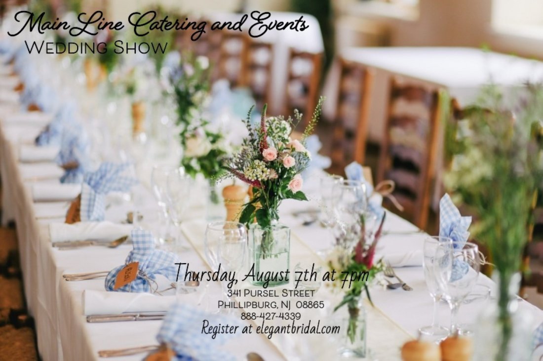 MainLine Catering and Events Bridal Expo, 7 August | Event in Phillipsburg | AllEvents