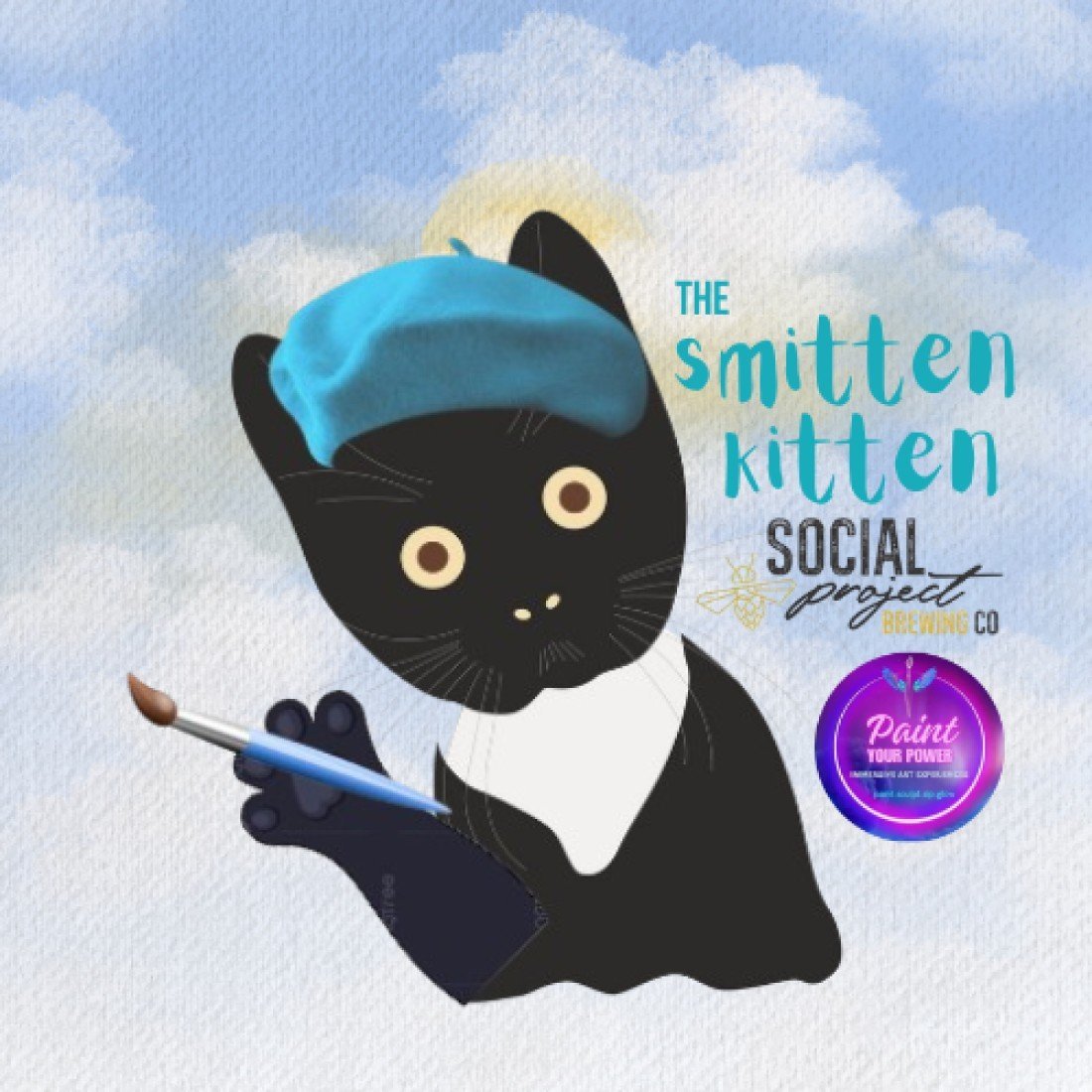 Art with Heart : Painting Party w/Cats benefiting The Smitten Kitten NWA, 2 August | Event in Bentonville