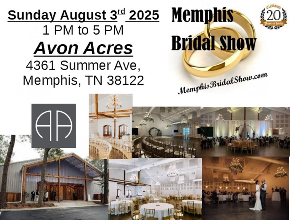 The Summer 2025 Memphis Bridal Show, 3 August | Event in Memphis | AllEvents