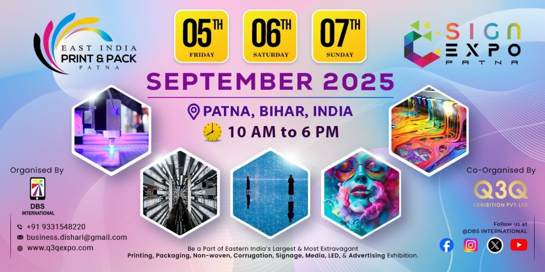 EAST INDIA PRINT & PACK AND SIGN EXPO PATNA, 5 September | Event in Patna | AllEvents