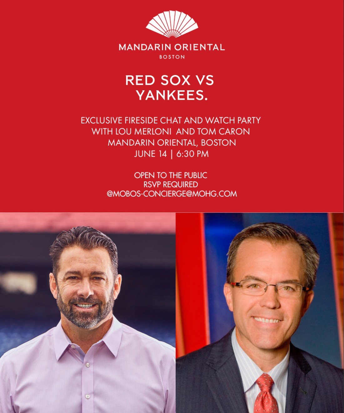 Mandarin Oriental, Boston Hosts Red Sox vs. Yankees Watch Party with ...