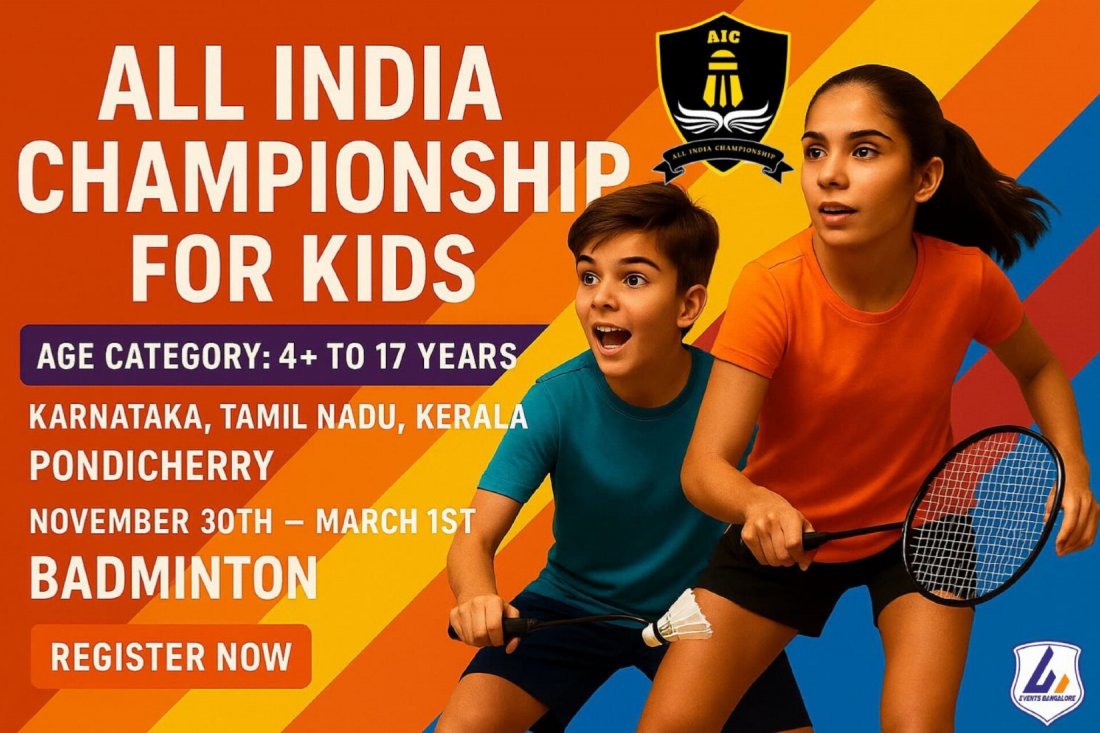 All INDIA CHAMPIONSHIP for KIDS, 20 December | Event in Chennai | AllEvents
